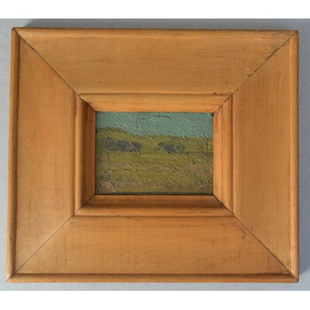 Ilie Boca "Lugos" oil on board, 1985