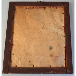 "Sfantul Gheorghe" icoana pe sticla atelierul familiei Oancea, Saliste, prima jumătate a sec. XIX