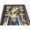 Pavel Zamfir "Maica Domnului Indurerata" icoana pe sticla Laz 1909