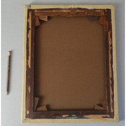 "Catedrala" vechi ulei pe panza sec 19