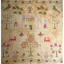 Sampler englezesc cca 1800