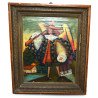 "Arhanghelul Mihail" scoala Cuzco, Peru, ulei pe panza cca 1920-30