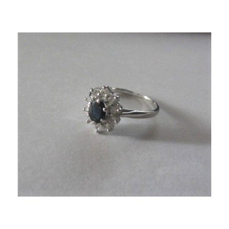 inel aur safir