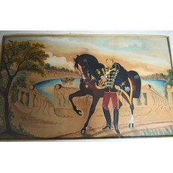 "Husar" tehnica mixta sec 19