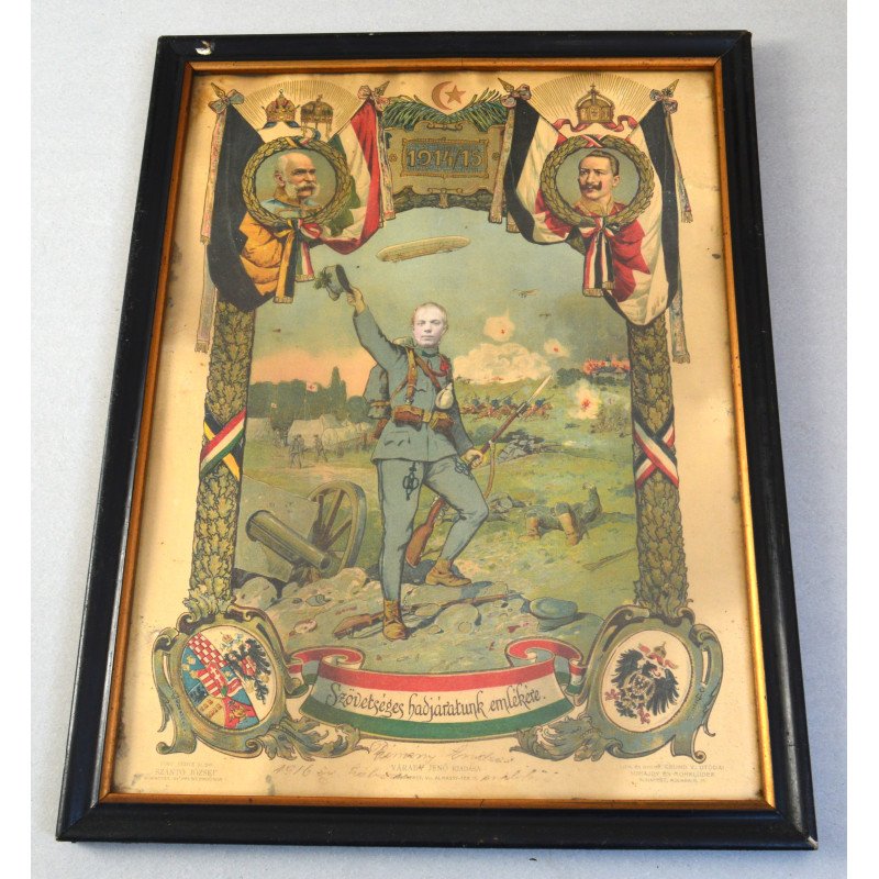 Litografie Austro-Ungaria WWI 1914-15