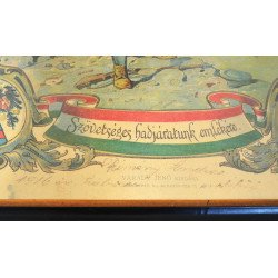 Litografie Austro-Ungaria WWI 1914-15