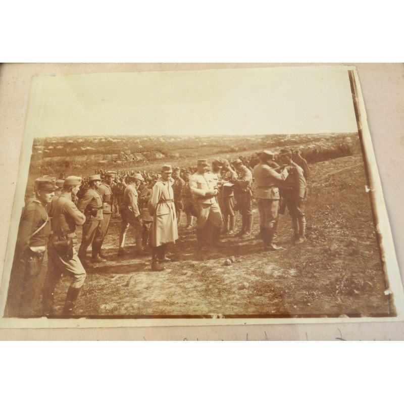 Photograph, Austro-Hungarian soldiers, WWI, 1917