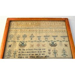 English sampler, 1822 2