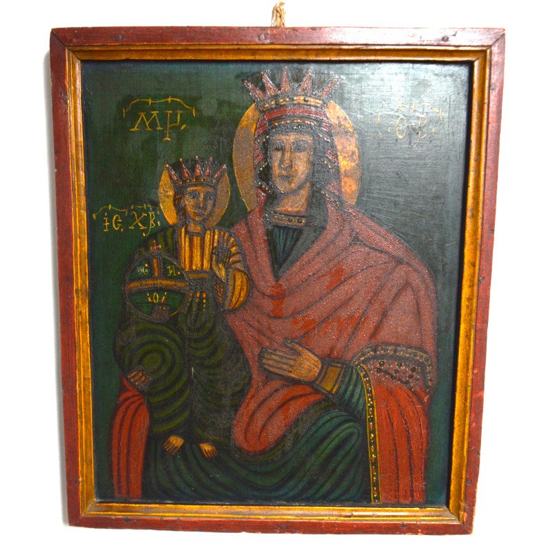 "The Mother of God with the Child" icon on...