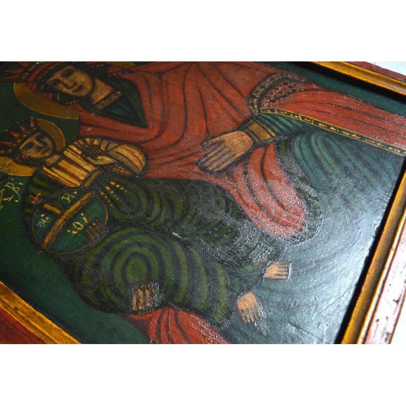 "The Mother of God with the Child" icon on...