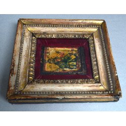 "Iisus Pantocrator" icoana pe lemn de factura greceasca secolul XVIII