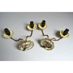 Doua aplice de perete cca 1930-1950