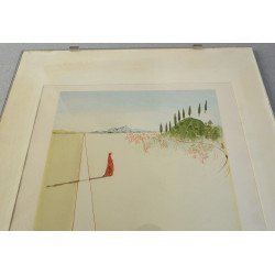 Salvador Dalí – Departure on the Grand Voyage (Inferno: Canto 1), 1960-64