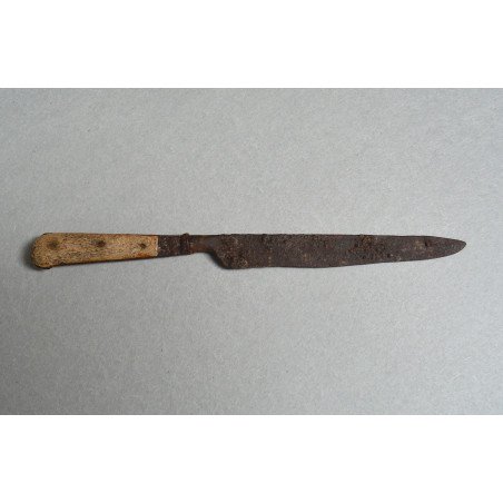 Knife with bone handle, Serbia, 17th-18th century