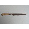 Cutit cu maner de os Serbia sec 17-18
