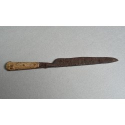 Cutit cu maner de os Serbia sec 17-18