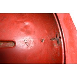 Cască Adrian din primul război mondial refolosită la pompieri