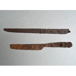 Two knives, Serbia, 17th-18th century