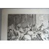 Andrea Zucchi după Silvestro Manaigo, după Jacopo Tintoretto "Cina cea de taina" acvaforte c. 1720