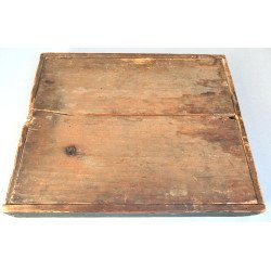 "Maica Domnului cu Pruncul și Sfinții Arhangheli" icoana veche de factura baroca tempera și foita de aur pe lemn Moldova 1864