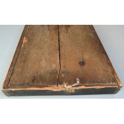 "Maica Domnului cu Pruncul și Sfinții Arhangheli" icoana veche de factura baroca tempera și foita de aur pe lemn Moldova 1864