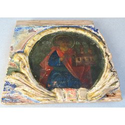 "Proorocul Solomon" fragment de catapeteasma Moldova secolul 18