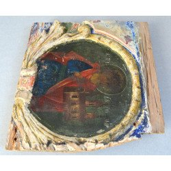 "Proorocul Solomon" fragment de catapeteasma Moldova secolul 18