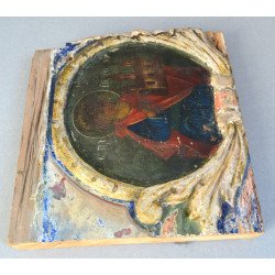 "Proorocul Solomon" fragment de catapeteasma Moldova secolul 18