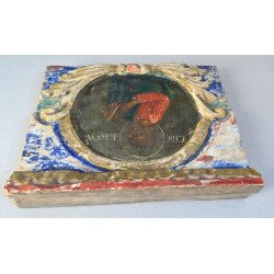 "Proorocul Avacum" fragment de catapeteasma Moldova secolul 18