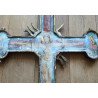 Cruce procesională pictata pe ambele parti secolul 19