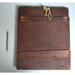 Icoana veche de factura rusă a Maicii Domnului cu Pruncul Feodorovskaia sfarsit de secol 19