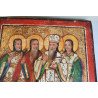 Ioan Irimescu zugrav "Sfinții Mina, Haralambie, Antonie și Trifon" icoana pe lemn 1878