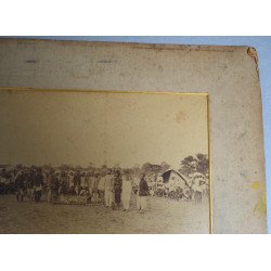 "Vanatoare de tigri" fotografie veche India cca 1880-1900