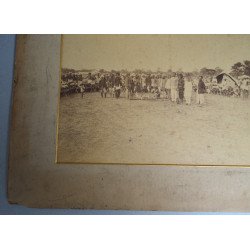 "Vanatoare de tigri" fotografie veche India cca 1880-1900