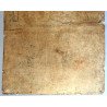 Icoana veche "Maica Domnului cu Pruncul" gravura pe hartie manuala, Muntele Athos prima jumatate a secolului 19