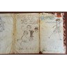 "Personaje" vechi desen in creion si penita 1858