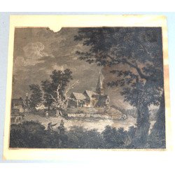 Thomas Hearne "A Village...