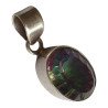 pandantiv argint topaz mistic