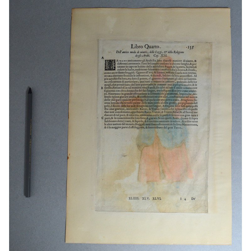Nicolas de Nicolay "Schiava Mora" hand-coloured...