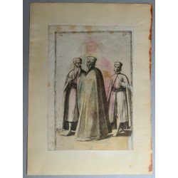 Nicolas de Nicolay "Fante Ragusco, ò Messagiero" xilogravura Veneția, cca. 1580