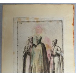 Nicolas de Nicolay "Fante Ragusco, ò Messagiero" xilogravura Veneția, cca. 1580