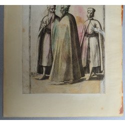 Nicolas de Nicolay "Fante Ragusco, ò Messagiero" xilogravura Veneția, cca. 1580