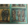 Henry Moore "Studies of Three Standing Figures" litografie1946