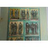 Henry Moore "Studies of Three Standing Figures" litografie1946