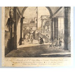Dionigi Valesi după Francesco Guardi "Marco Corner Senatore" gravura cca 1770–1777