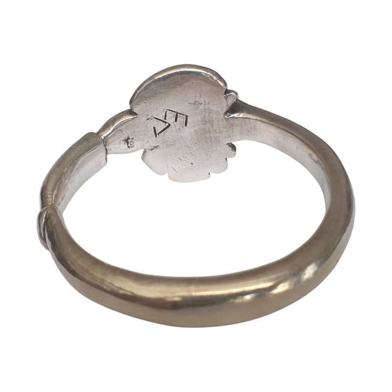 Heavy silver bracelet - Israel, circa 1960