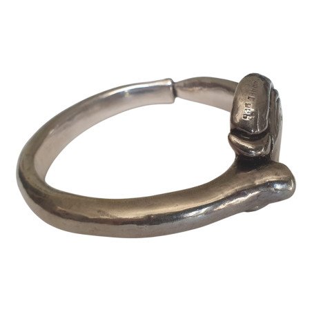 Heavy silver bracelet - Israel, circa 1960