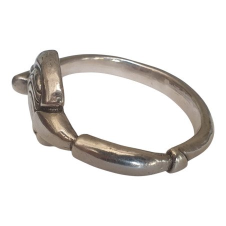 Heavy silver bracelet - Israel, circa 1960