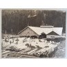 Fotografie originală reprezentând Ferăstrăul Piatra Corbului, România cca. 1920–1940