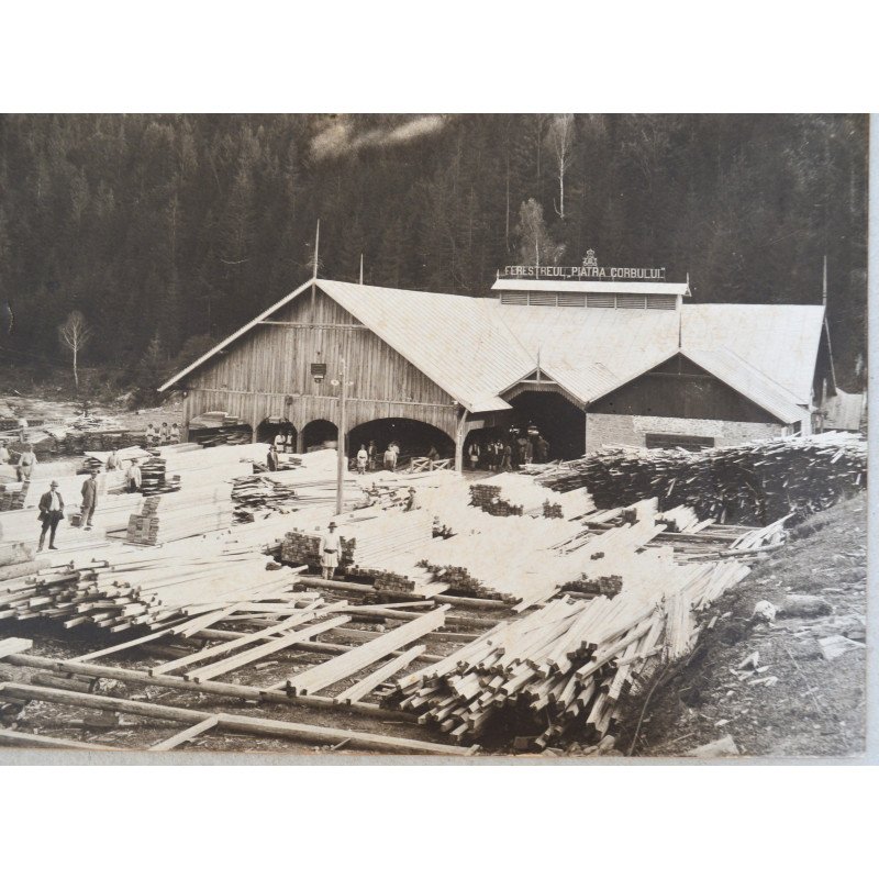 Original photograph of the Piatra Corbului...